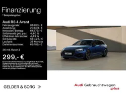 Navarrablau metallic Gebraucht 2024 Audi RS4 Ambiente Kombi | 81.880 € (Fairer Preis)