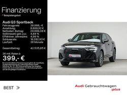 Mythosschwarz metallic Gebraucht 2022 Audi Q3 Sportback S-Line SUV | 38.888 € (Fairer Preis)