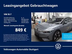 Stonewashed blue metallic/schw Gebraucht 2025 VW ID.7 Limousine | 52.930 € (Superpreis)