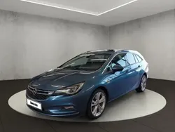 Azur blau Gebraucht 2017 Opel Astra Innovation Kombi | 12.950 € (Fairer Preis)