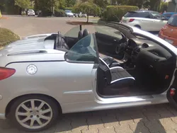 Silber Gebraucht 2003 Peugeot 206 CC Platinum Cabrio | 999 € (Superpreis)