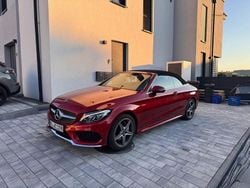 Rot Gebraucht 2017 Mercedes C200 AMG line Cabrio | 28.479 € (Fairer Preis)