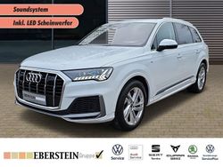 Weiß Gebraucht 2021 Audi Q7 S-Line SUV | 49.990 € (Fairer Preis)
