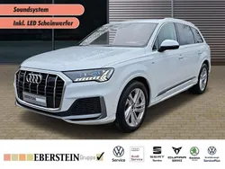 Weiß Gebraucht 2021 Audi Q7 S-Line SUV | 50.990 € (Fairer Preis)