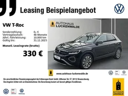 Schwarz Neu 2025 VW T-Roc Goal SUV | 30.222 € (Superpreis)