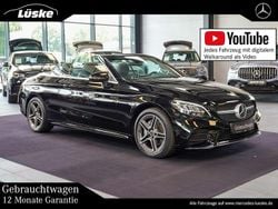 Schwarz Gebraucht 2019 Mercedes C180 AMG line Cabrio | 26.890 € (Fairer Preis)