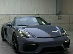 Grau Gebraucht 2023 Porsche 718 Spyder Cabrio | 109.500 € (Superpreis)
