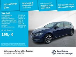 Blau Gebraucht 2019 VW Golf VII IQ Drive Limousine | 17.980 € (Fairer Preis)