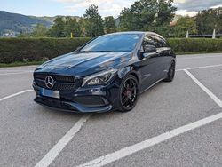 Blau Gebraucht 2016 Mercedes CLA220 Shooting Brake AMG line Kombi | 16.499 € (Fairer Preis)