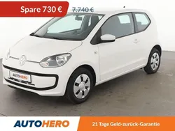 Weiß Gebraucht 2015 VW up! move up! Kleinwagen | 7.010 € (Fairer Preis)