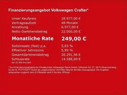 Weiss Gebraucht 2022 VW Crafter Van | 27.977 € (Superpreis)