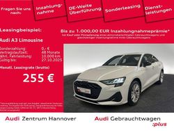 2y gletscherweiß metallic Gebraucht 2025 Audi A3 Advanced Limousine | 31.400 €