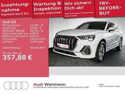 Gletscherweiß metallic Gebraucht 2023 Audi Q3 S-Line SUV | 31.992 € (Guter Preis)