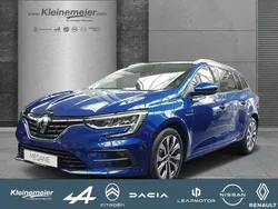 Ironblau (metallic) Gebraucht 2022 Renault Mégane GrandTour Techno Kombi | 23.779 € (Teuer)