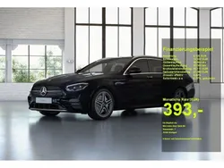 Schwarz Gebraucht 2022 Mercedes E300 AMG Limousine | 36.390 € (Guter Preis)