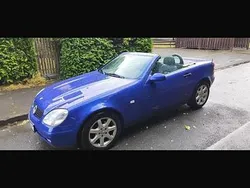 Blau Gebraucht 1998 Mercedes SLK200 Cabrio | 8.400 € (Etwas zu teuer)