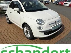 Weiß metallic Gebraucht 2015 Fiat 500C Lounge Cabrio | 13.980 € (Teuer)