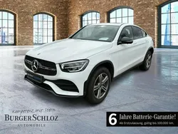 Polar white Gebraucht 2021 Mercedes GLC300e AMG line SUV | 46.800 € (Teuer)