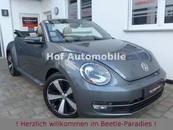 Platinum grey metallic Gebraucht 2016 VW Beetle Exclusive Cabrio | 25.480 € (Teuer)