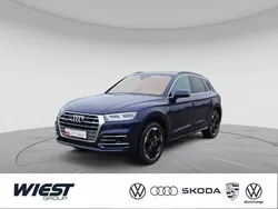 Navarrablau metallic Gebraucht 2020 Audi Q5 Sport SUV | 30.880 € (Guter Preis)