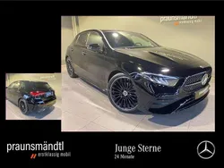 Unilack nachtschwarz Gebraucht 2024 Mercedes A200 AMG Limousine | 45.000 €