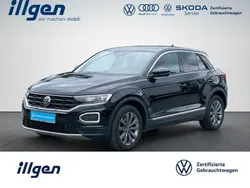 Schwarz / deep black (metallic) Gebraucht 2021 VW T-Roc Sportline SUV | 27.450 € (Guter Preis)