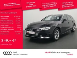 Mythosschwarz metallic Gebraucht 2024 Audi A4 Advanced Plus Kombi | 36.480 € (Fairer Preis)