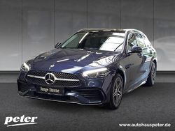 Metalliclack sodalithblau Gebraucht 2024 Mercedes C300e Advanced Kombi | 46.210 € (Fairer Preis)