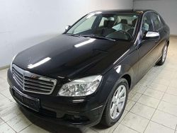 Obsidianschwarz metalliclack Gebraucht 2008 Mercedes C200 Limousine | 8.900 € (Fairer Preis)