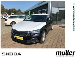 Grau (graphite grau metallic) Gebraucht 2023 Skoda Scala Style Kleinwagen | 24.990 € (Etwas zu teuer)