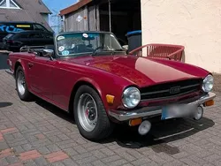 Rot Gebraucht 1976 Triumph TR6 Cabrio | 14.500 €