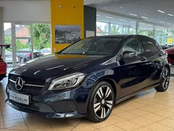 Cavansitblau metalliclac (metallic) Gebraucht 2017 Mercedes A200 Night Limousine | 18.999 € (Fairer Preis)