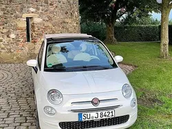 Weiß Gebraucht 2018 Fiat 500C Lounge Cabrio | 9.200 € (Fairer Preis)