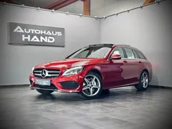 Rot Gebraucht 2015 Mercedes C200 AMG line Limousine | 16.990 € (Fairer Preis)