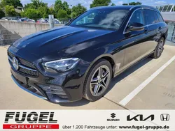 Obsidianschwarz metalliclack Gebraucht 2021 Mercedes E300 AMG line Kombi | 36.899 € (Guter Preis)