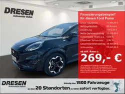 Schwarz Neu 2025 Ford Puma ST-Line X SUV | 31.890 € (Teuer)