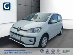 Weiß Gebraucht 2021 VW up! move up! Kleinwagen | 11.530 € (Fairer Preis)