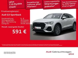 Tausilber metallic Gebraucht 2025 Audi Q3 S-Line SUV | 46.456 € (Etwas zu teuer)