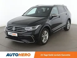 Schwarz Gebraucht 2022 VW Tiguan Allspace R-line SUV | 39.720 € (Fairer Preis)