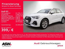 Ibisweiß Gebraucht 2021 Audi Q3 S-Line SUV | 31.730 € (Guter Preis)