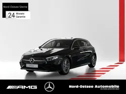 Metalliclack kosmosschwarz Gebraucht 2024 Mercedes A200 AMG Limousine | 30.890 € (Guter Preis)