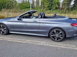 Grau Gebraucht 2018 Mercedes C250 AMG line Cabrio | 29.800 € (Guter Preis)