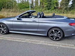 Grau Gebraucht 2018 Mercedes C250 AMG line Cabrio | 29.800 € (Guter Preis)
