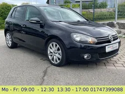 Schwarz Gebraucht 2010 VW Golf VI Highline Limousine | 3.299 € (Superpreis)