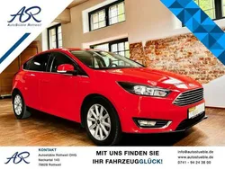 Rot Gebraucht 2018 Ford Focus Titanium Limousine | 14.488 € (Guter Preis)