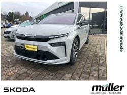 Grau (steelgrau) Gebraucht 2025 Skoda Enyaq iV SportLine SUV | 55.420 € (Etwas zu teuer)