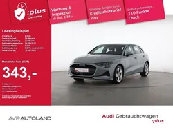 Grau Gebraucht 2024 Audi A3 Sportback Advanced Plus Limousine | 33.333 € (Guter Preis)