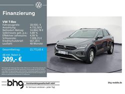 Grau Gebraucht 2022 VW T-Roc Life SUV | 18.930 € (Guter Preis)