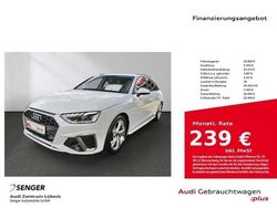 Gletscherweiß metallic Gebraucht 2023 Audi A4 S-Line Kombi | 29.880 € (Superpreis)