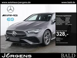 Grau mountain grey metallic Gebraucht 2024 Mercedes CLA200 AMG Coupé | 34.550 € (Guter Preis)